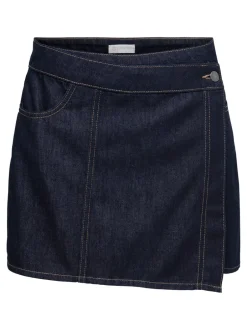Online JDYSANSA Denim-nederdel Kort nederdel Dame Nederdele|Denimnederdele