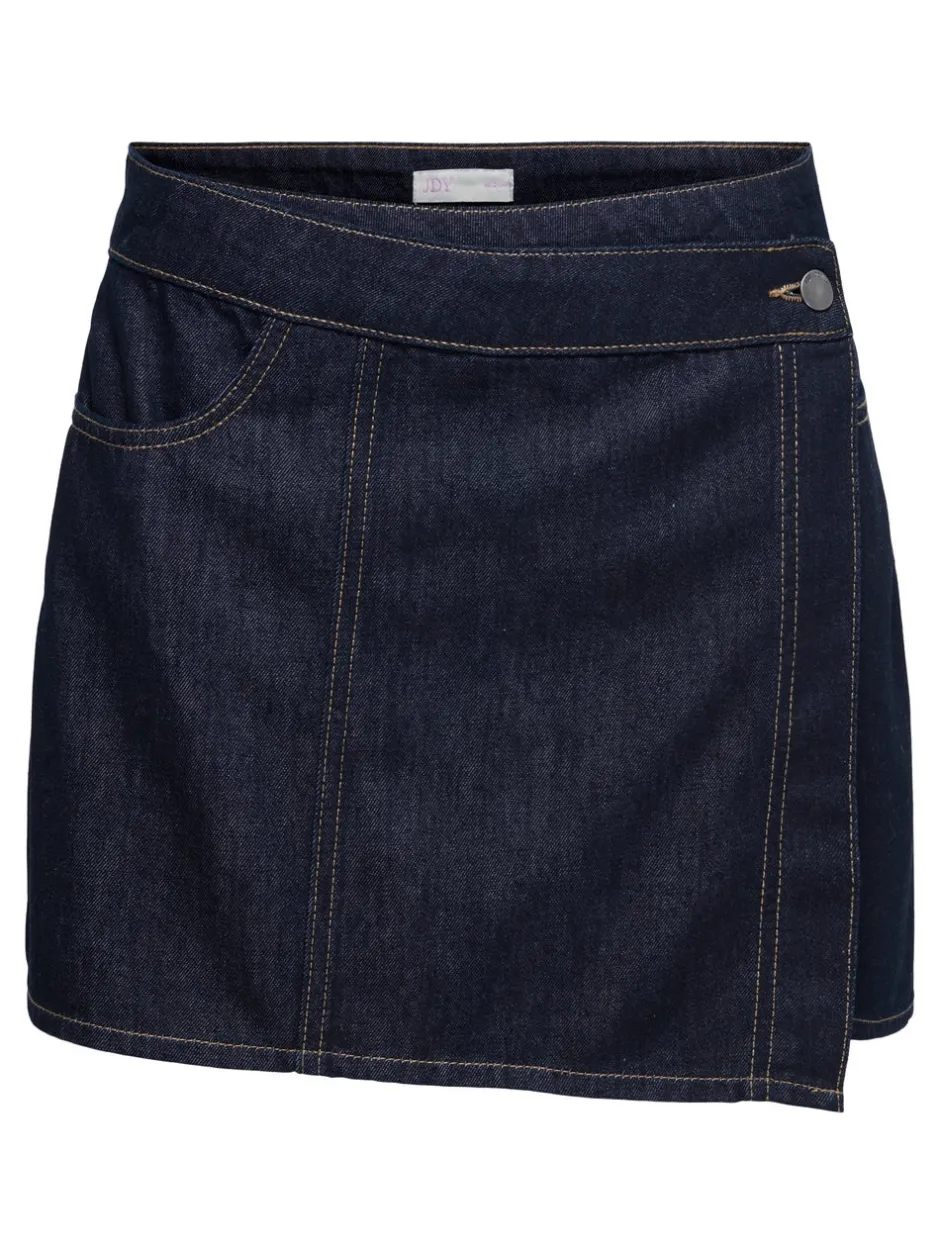 Online JDYSANSA Denim-nederdel Kort nederdel Dame Nederdele|Denimnederdele