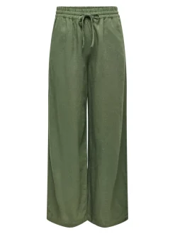 Discount JDYSAY Loose fit Hør Bukser i wide fit Dame Bukser