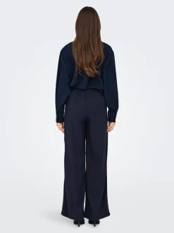 New JDYSAY Loose fit Hør Bukser i wide fit Dame Bukser