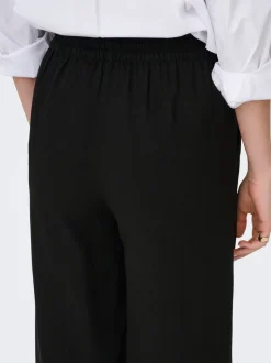 Clearance JDYSAY Loose fit Hør Bukser i wide fit Dame Bukser