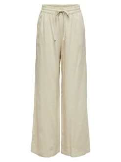Best JDYSAY Loose fit Hør Bukser i wide fit Dame Bukser