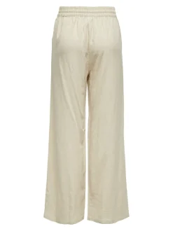 Best JDYSAY Loose fit Hør Bukser i wide fit Dame Bukser