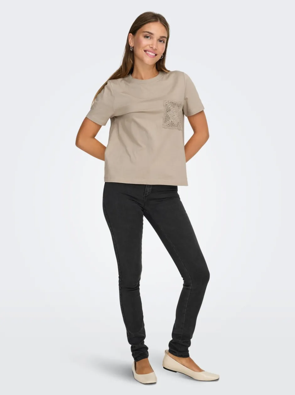 Hot JDYSELMA T-shirt Dame Toppe