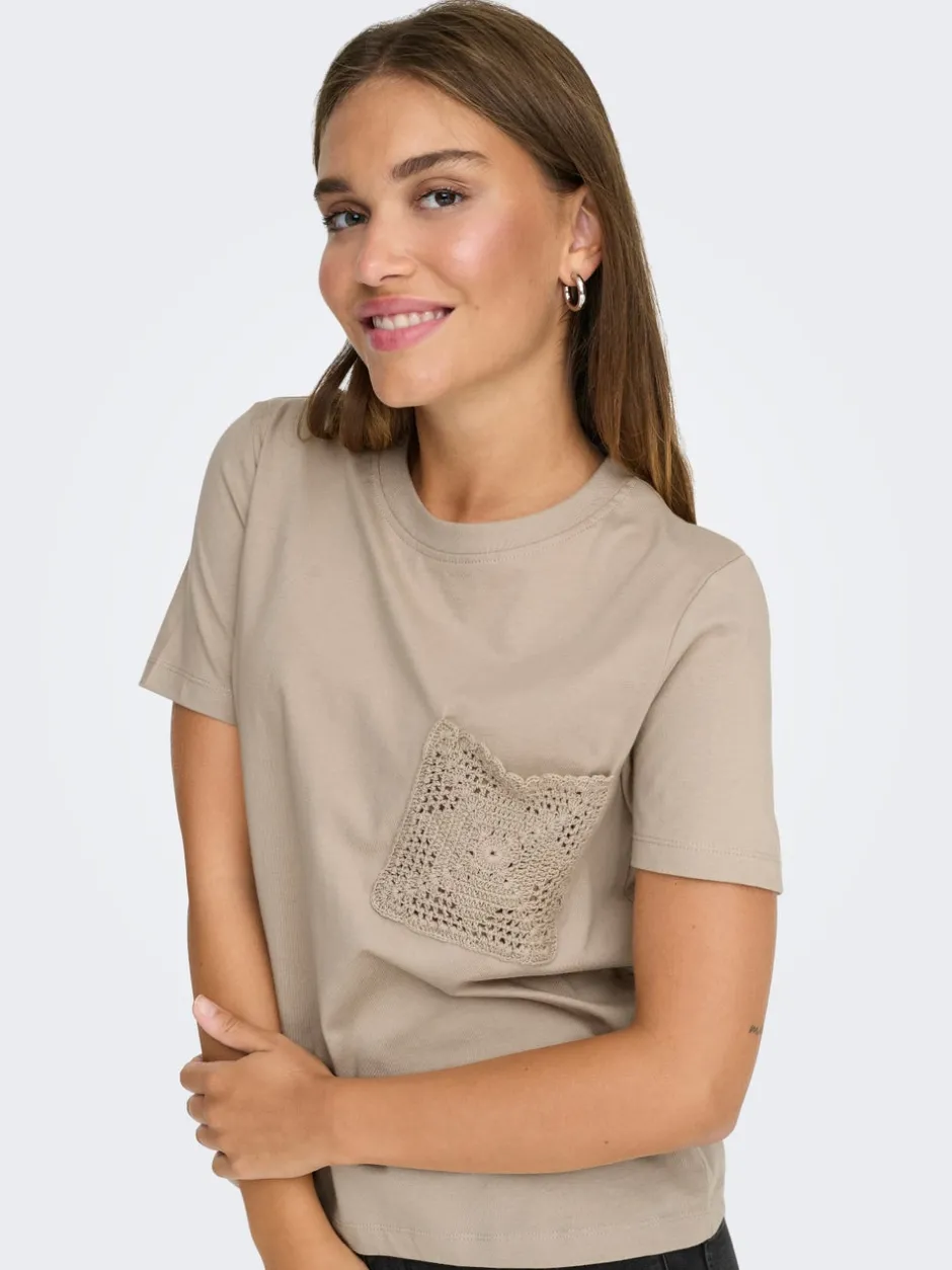 Hot JDYSELMA T-shirt Dame Toppe
