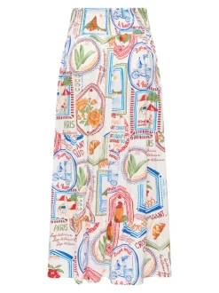 New JDYSEZEN Nederdel Lang nederdel Dame Nederdele
