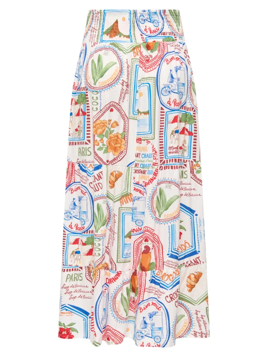 New JDYSEZEN Nederdel Lang nederdel Dame Nederdele