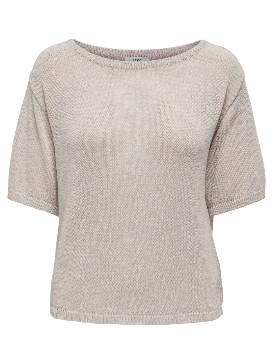 Hot JDYSHINE Strikket T-shirt Dame Strik & Cardigans