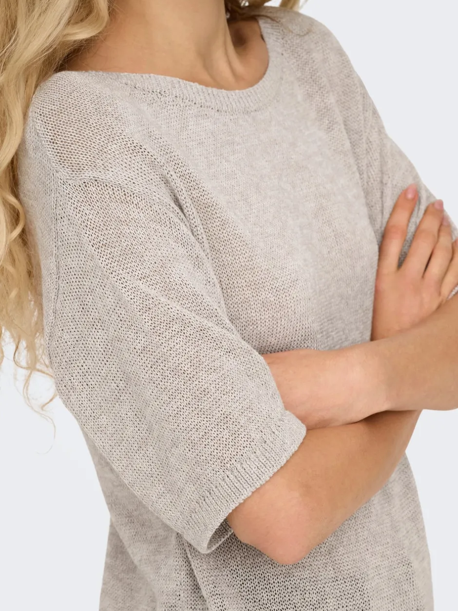 Hot JDYSHINE Strikket T-shirt Dame Strik & Cardigans
