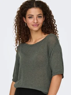Outlet JDYSHINE Strikket T-shirt Dame Strik & Cardigans