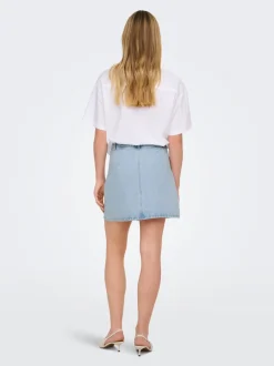 Outlet JDYSHIRAZ Denim-nederdel Mininederdel Dame Nederdele