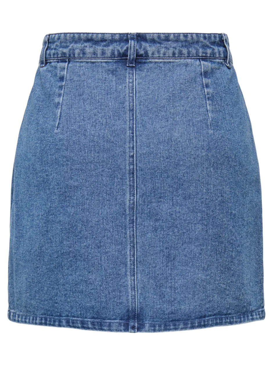 Best JDYSHIRAZ Denim-nederdel Mininederdel Dame Nederdele