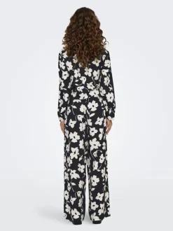 Sale JDYSILAS Wide leg fit Bukser i wide fit Dame Bukser