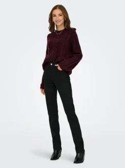 Online JDYSILJA Striktrøje Dame Strik & Cardigans
