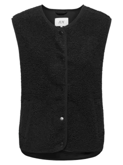 Sale JDYSIMINA Teddy-vest Dame Jakker Og Frakker