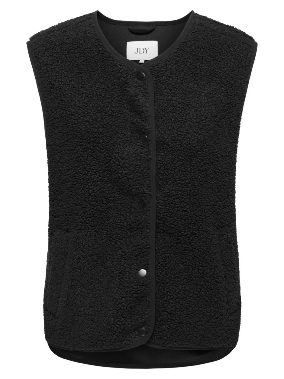 Sale JDYSIMINA Teddy-vest Dame Jakker Og Frakker