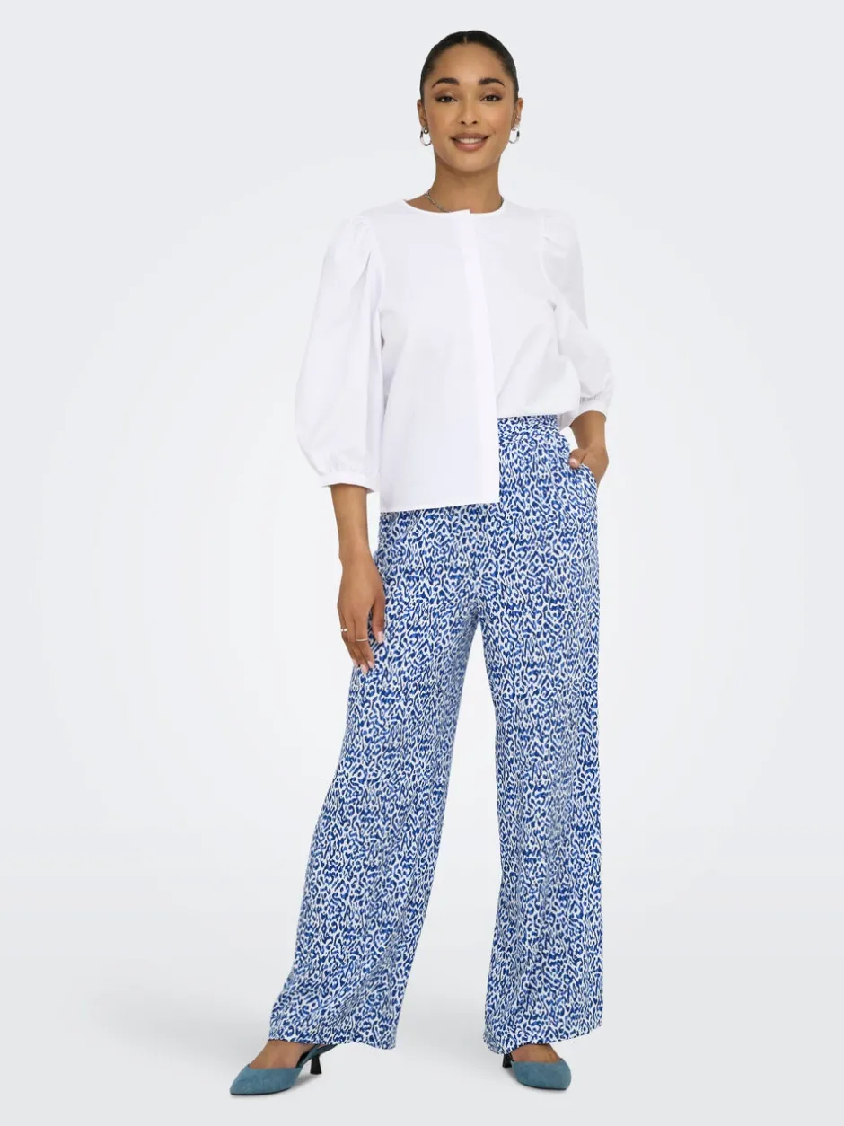 Discount JDYSTAR Regular fit Bukser i wide fit Dame Bukser