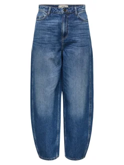 Best JDYSUSIE Mellemhøj talje Barrel fit Jeans Dame Jeans|Jeans