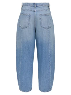 Best JDYSUSIE Mellemhøj talje Barrel fit Jeans Dame Jeans|Jeans