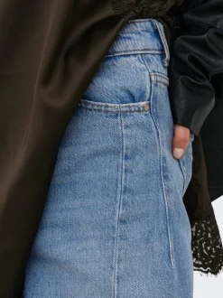 Best JDYSUSIE Mellemhøj talje Barrel fit Jeans Dame Jeans|Jeans