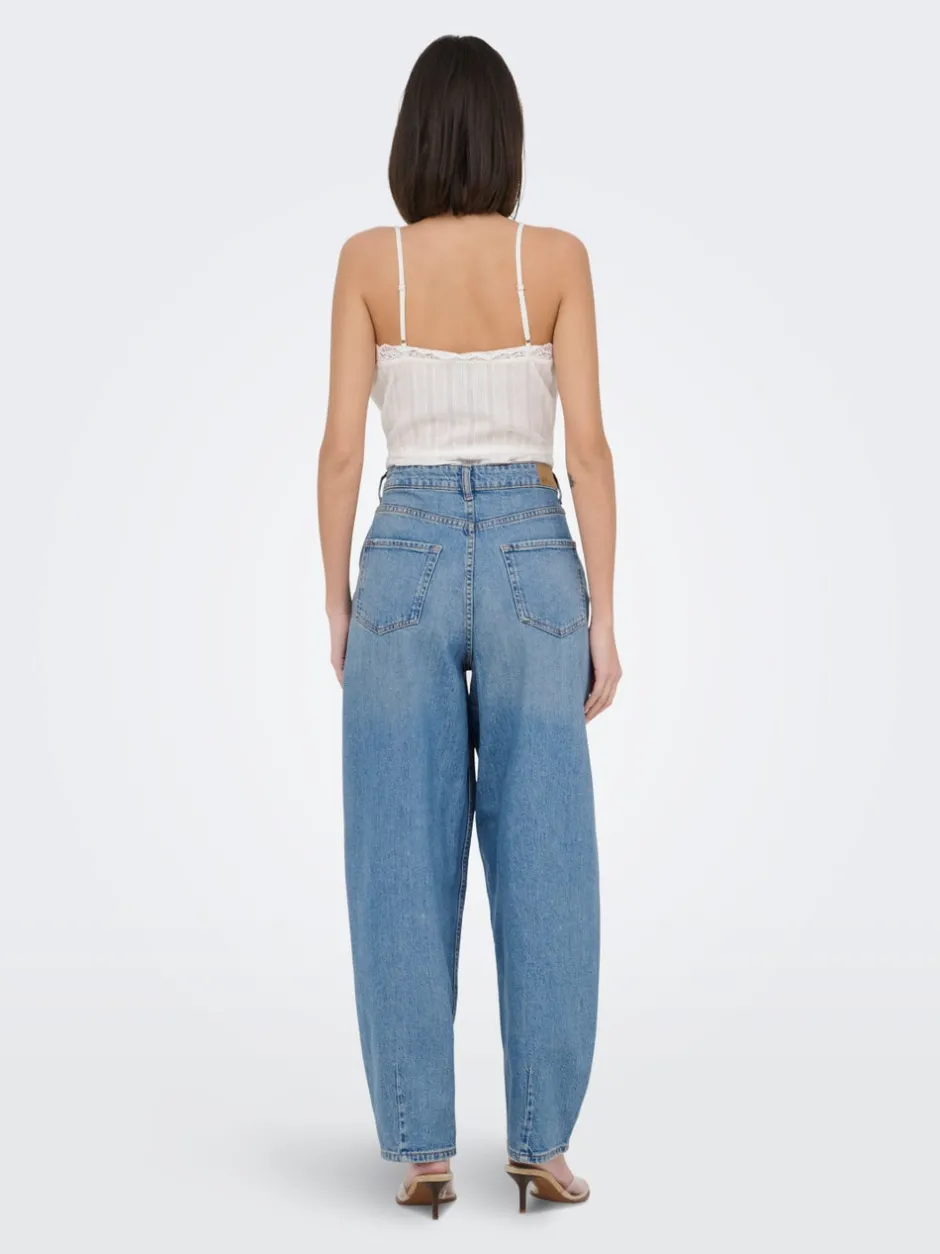Discount JDYSUSIE Mellemhøj talje Barrel fit Jeans Dame Jeans|Jeans