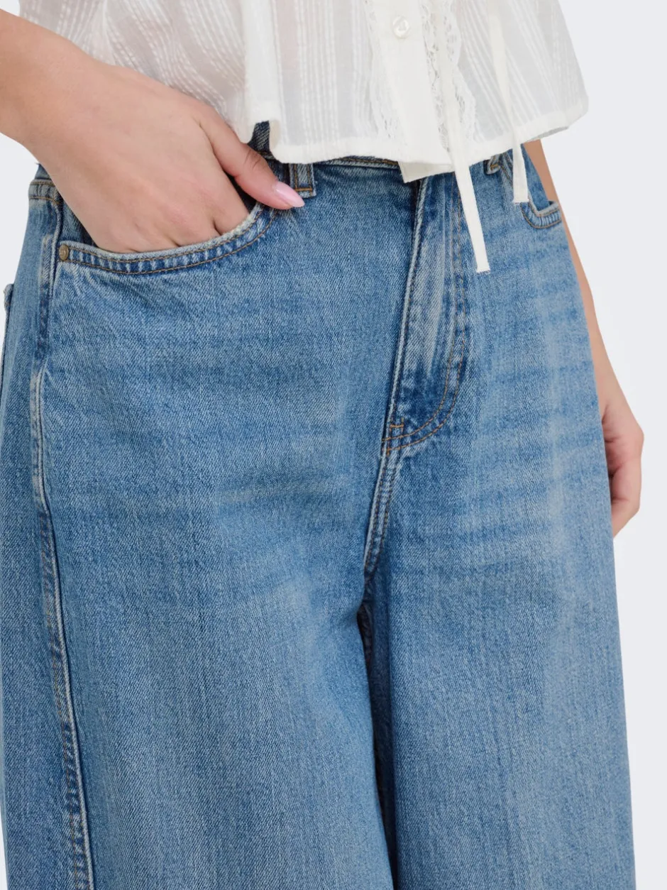 Discount JDYSUSIE Mellemhøj talje Barrel fit Jeans Dame Jeans|Jeans