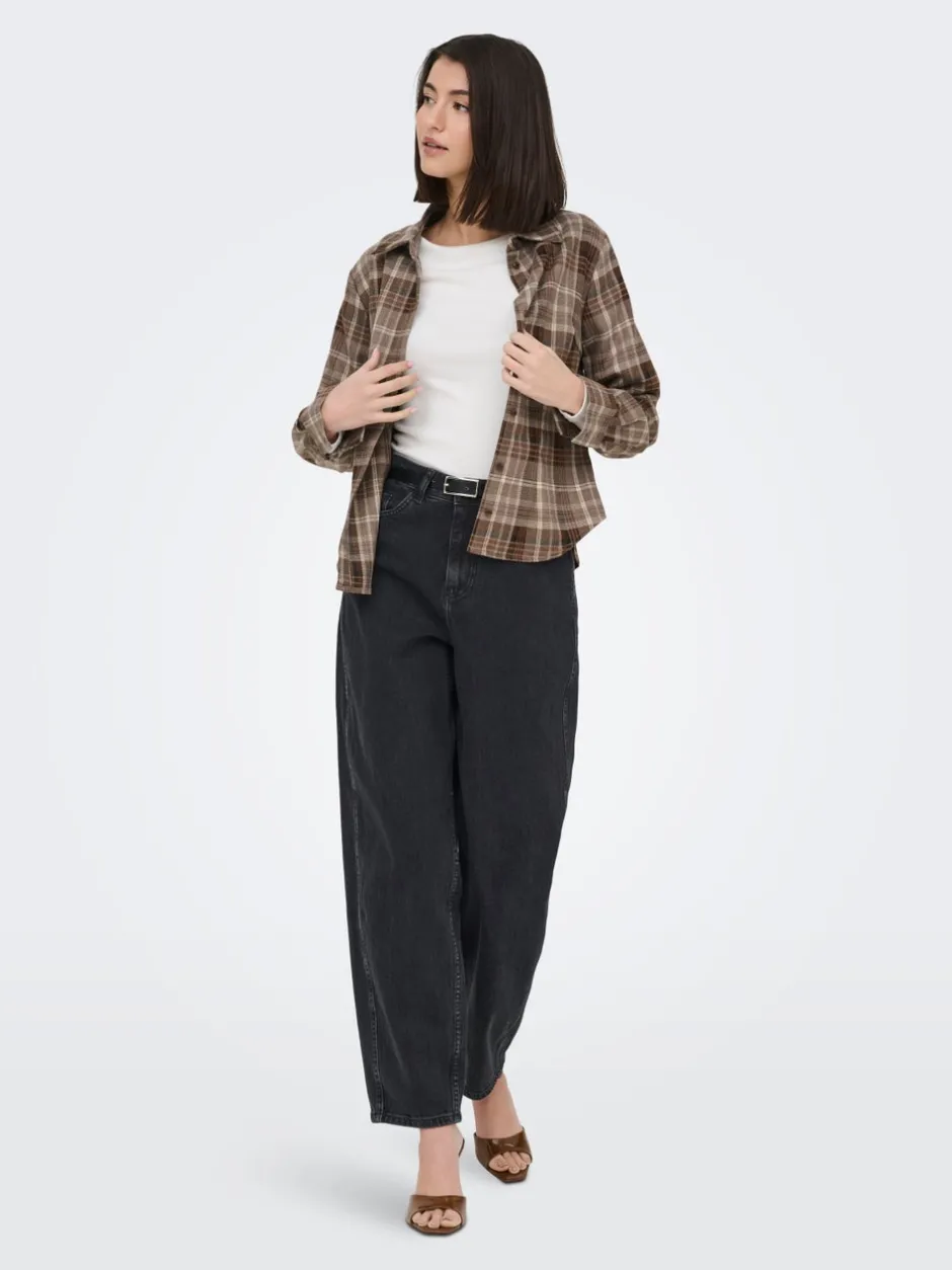 Sale JDYSUSIE Mellemhøj talje Wide leg fit Jeans Dame Jeans|Jeans