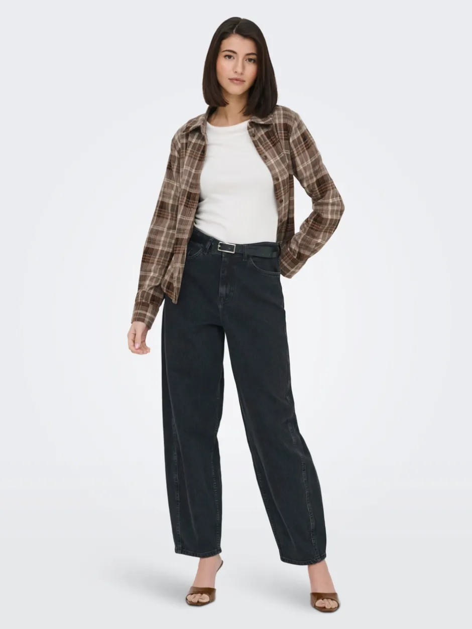 Sale JDYSUSIE Mellemhøj talje Wide leg fit Jeans Dame Jeans|Jeans