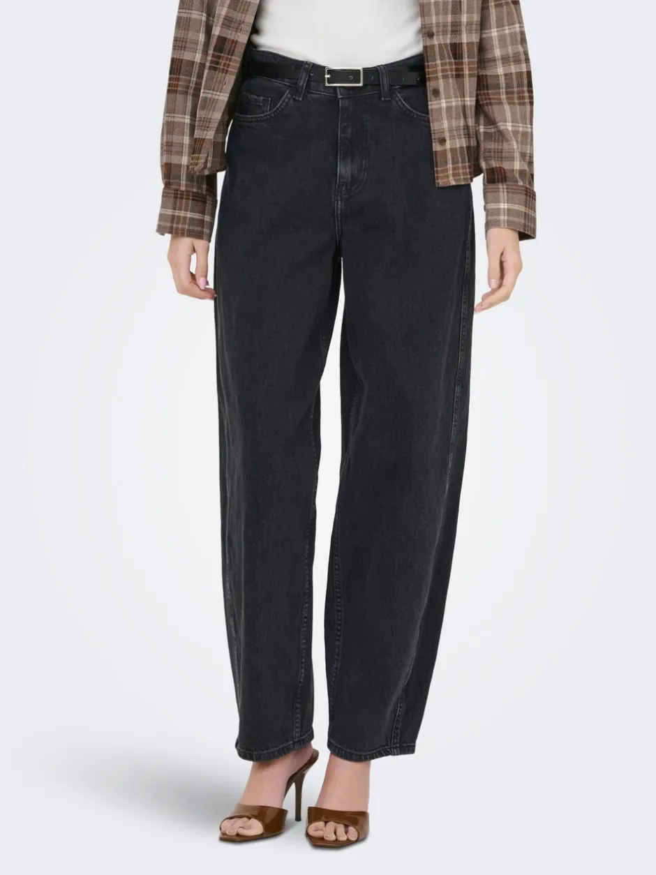 Sale JDYSUSIE Mellemhøj talje Wide leg fit Jeans Dame Jeans|Jeans