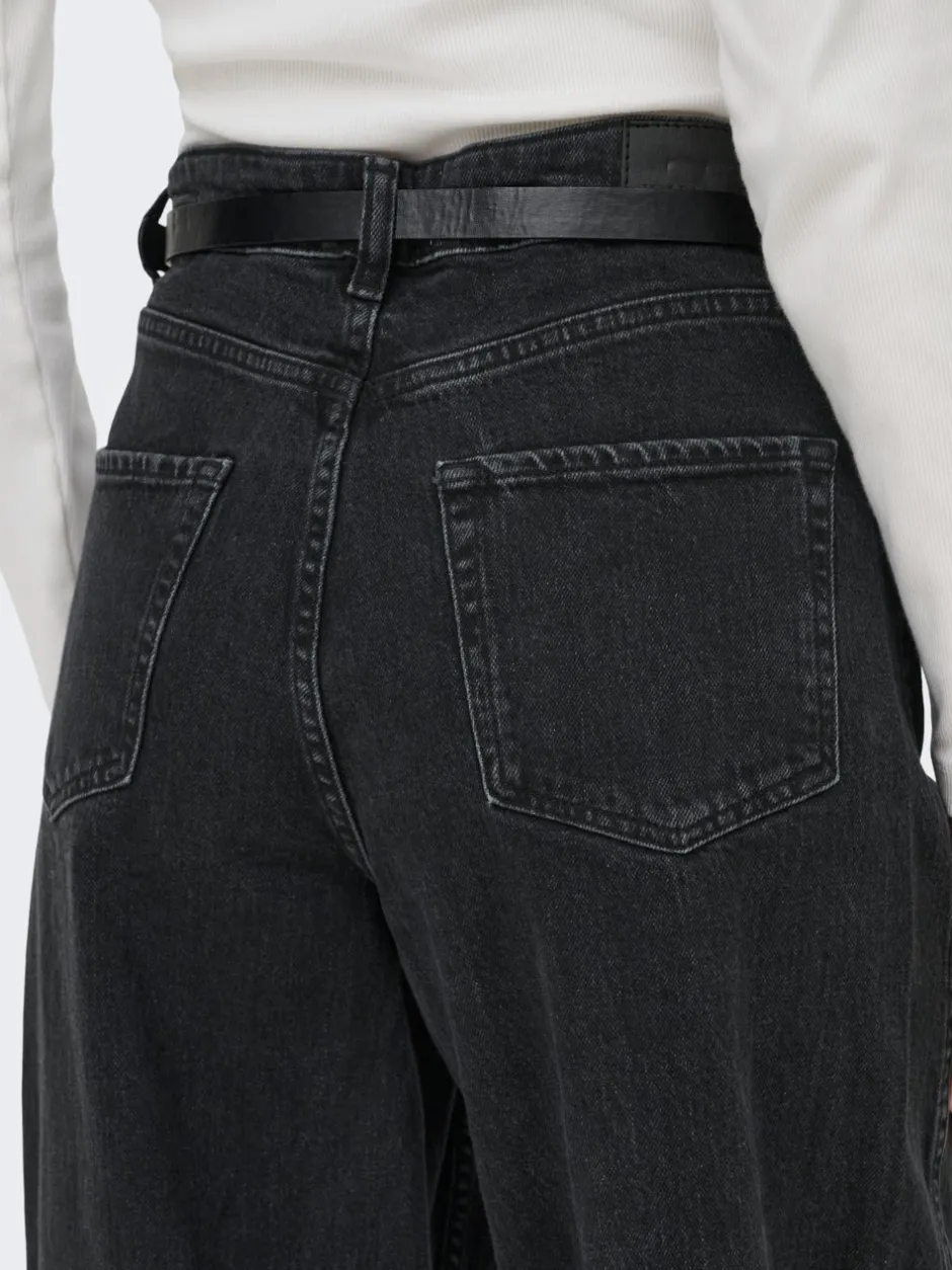 Sale JDYSUSIE Mellemhøj talje Wide leg fit Jeans Dame Jeans|Jeans