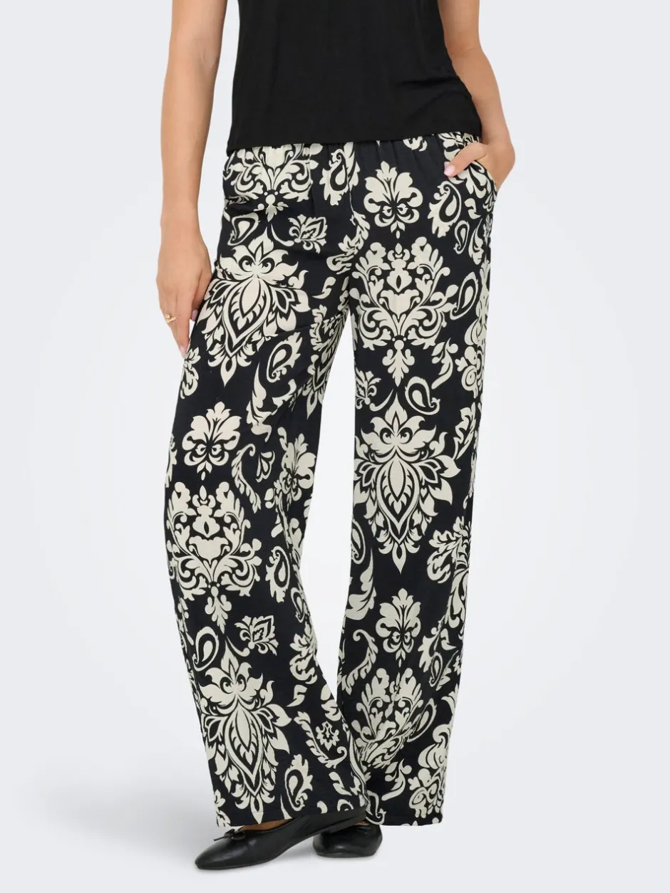 New JDYTAMI Wide leg fit Bukser i wide fit Dame Bukser