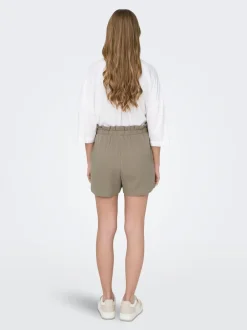 Hot JDYTHEIS Mellemhøj talje Regular fit Paperbag-shorts Dame Shorts