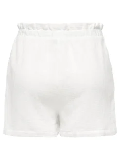 Online JDYTHEIS Mellemhøj talje Regular fit Paperbag-shorts Dame Shorts