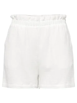 Online JDYTHEIS Mellemhøj talje Regular fit Paperbag-shorts Dame Shorts