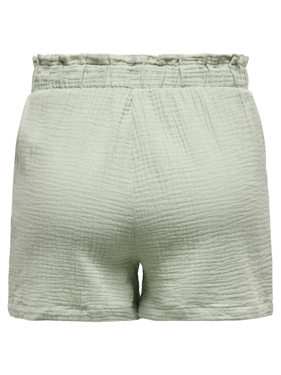 Hot JDYTHEIS Mellemhøj talje Regular fit Paperbag-shorts Dame Shorts