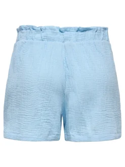 New JDYTHEIS Mellemhøj talje Regular fit Paperbag-shorts Dame Shorts