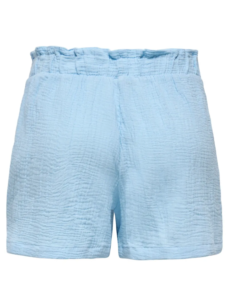 New JDYTHEIS Mellemhøj talje Regular fit Paperbag-shorts Dame Shorts
