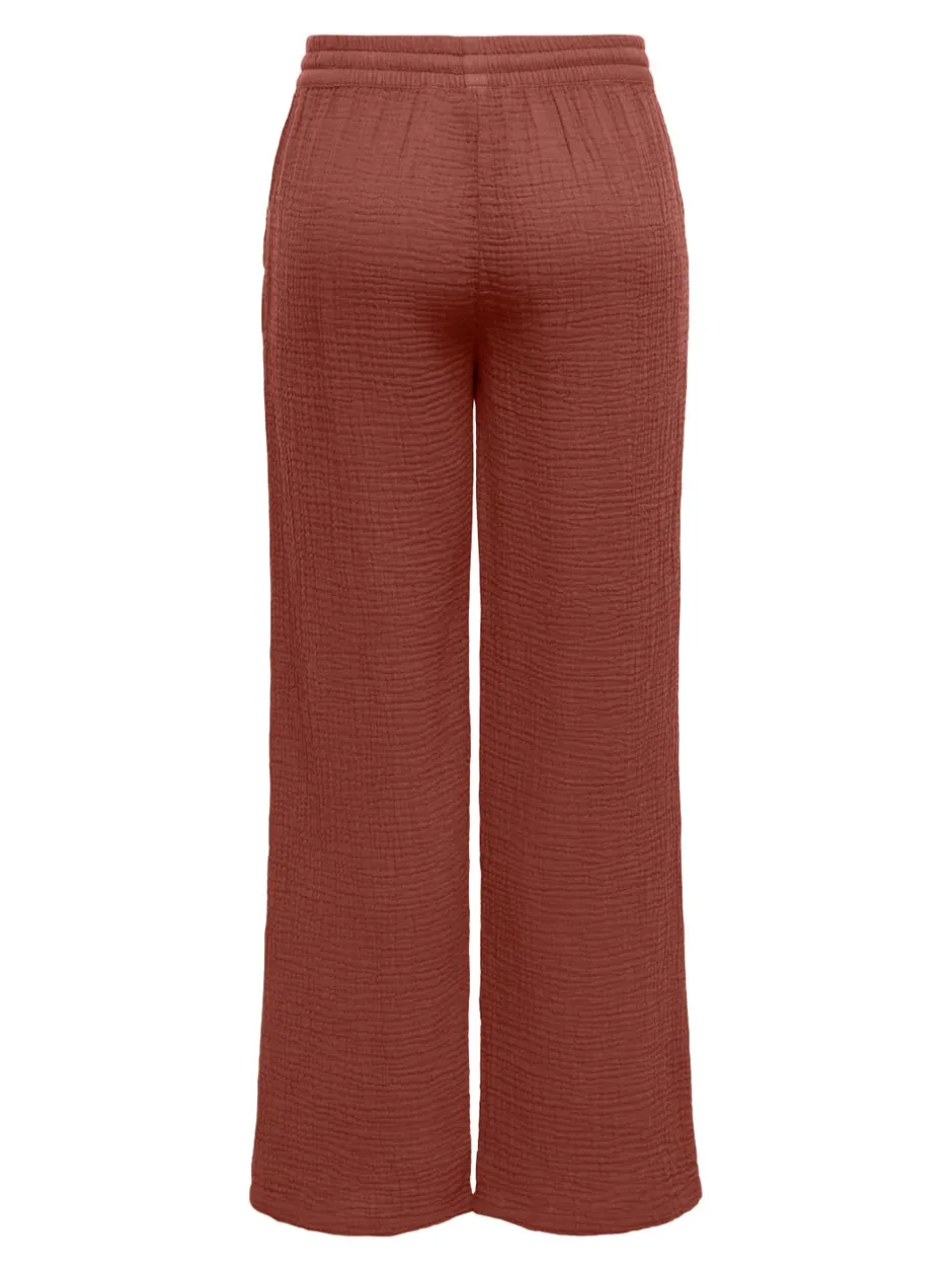 Sale JDYTHEIS Wide leg fit Bukser i wide fit Dame Bukser