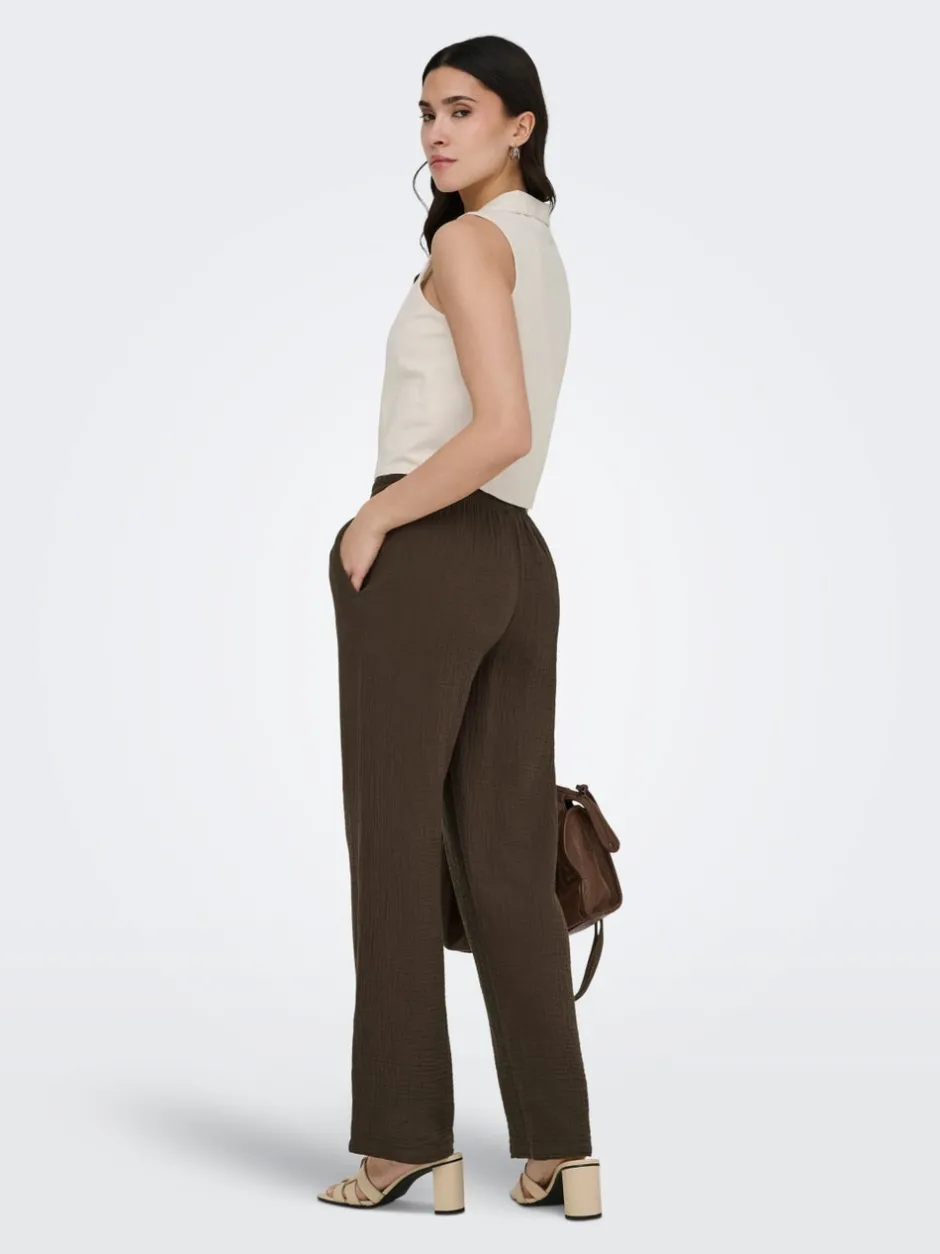 Sale JDYTHEIS Wide leg fit Bukser i wide fit Dame Bukser