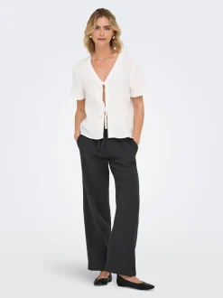Outlet JDYTHEIS Wide leg fit Bukser i wide fit Dame Bukser