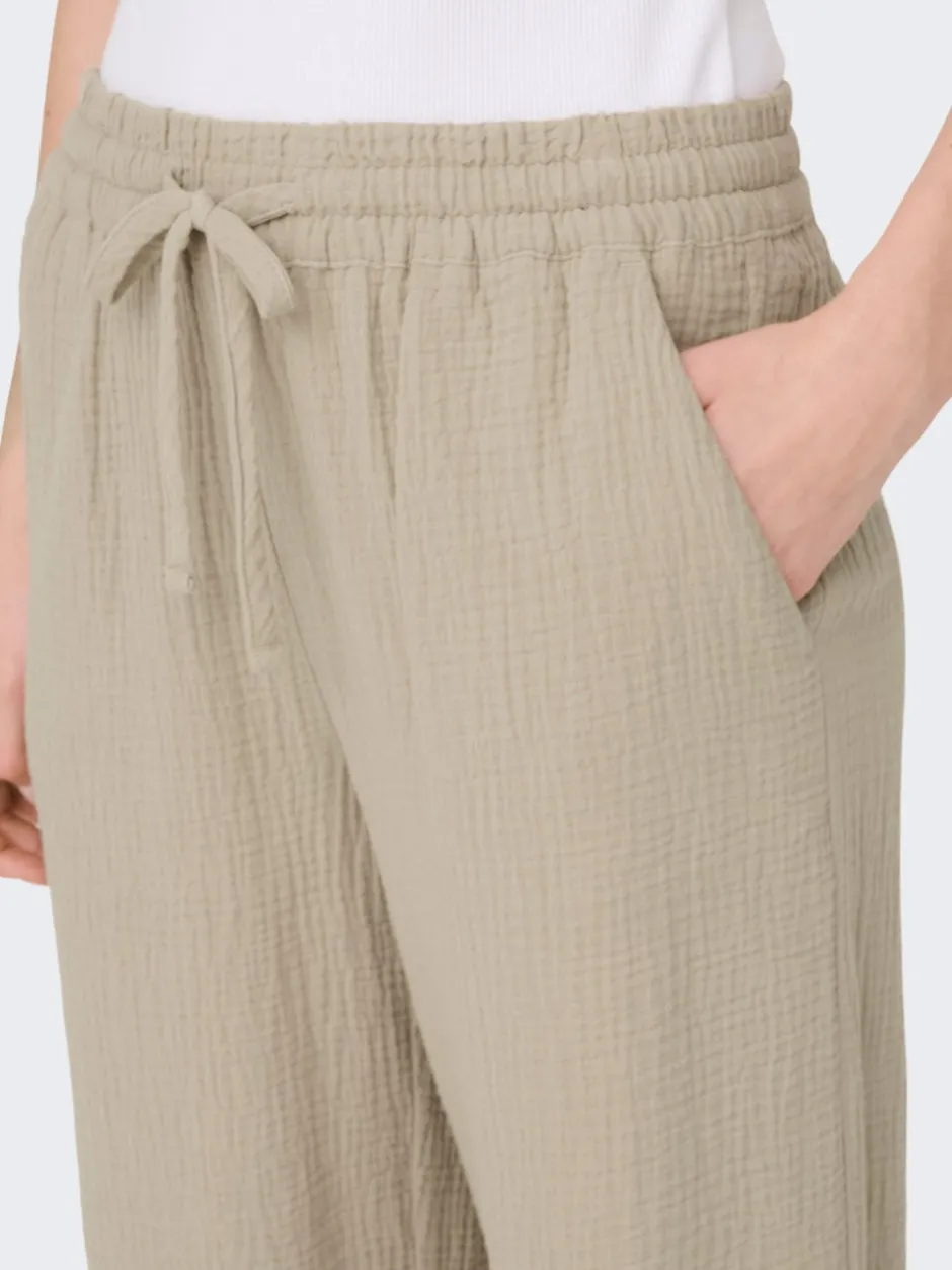 JDYTHEIS Wide leg fit Bukser i wide fit Dame Bukser