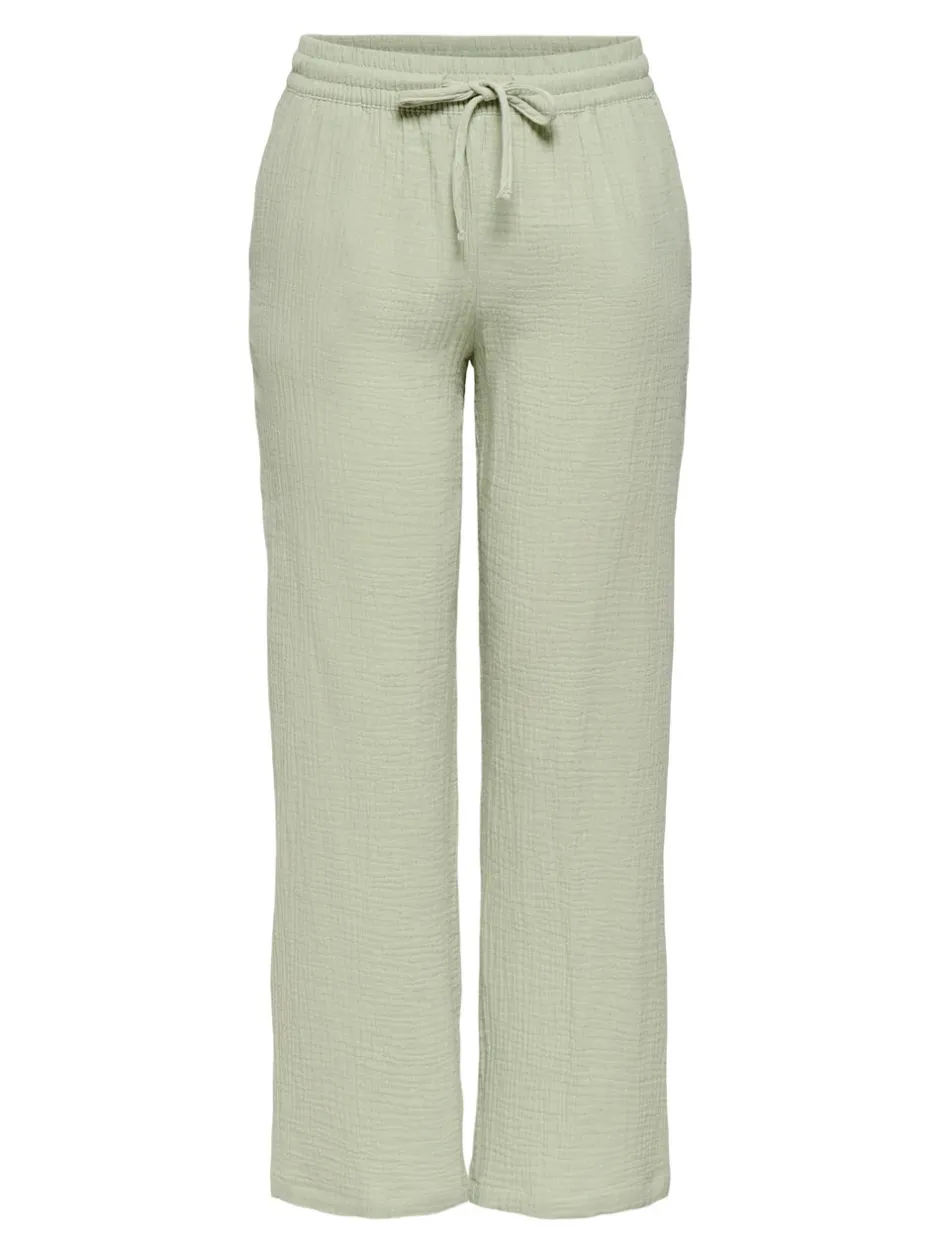 New JDYTHEIS Wide leg fit Bukser i wide fit Dame Bukser