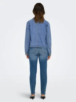 Hot JDYTRINA Denimjakke Dame Jakker Og Frakker|Double Denim