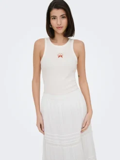 Clearance JDYTULLE Tanktop Dame Toppe