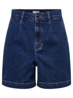 Discount JDYVALERIE Høj talje Regular fit City-shorts Dame Shorts|Double Denim