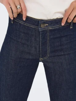 Sale JDYVANESSA Mellemhøj talje Wide leg fit Jeans Dame Jeans|Jeans
