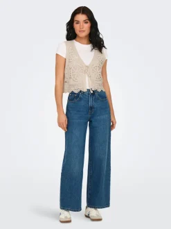 Hot JDYVIC Vest Dame Strik & Cardigans