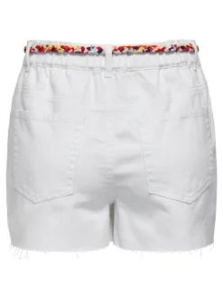 Online JDYZIGGA Høj talje Loose fit Denim-shorts Dame Shorts