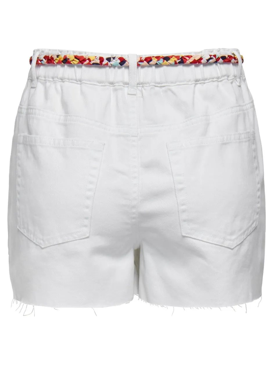 Online JDYZIGGA Høj talje Loose fit Denim-shorts Dame Shorts