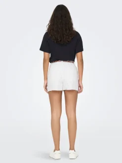 Online JDYZIGGA Høj talje Loose fit Denim-shorts Dame Shorts